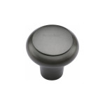 M Marcus Heritage Brass Edge Design Cupboard Knob 32mm 